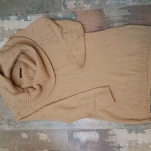 Women's tan Angora blend sweater by multiples size small